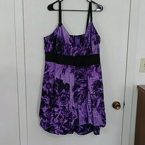 Torrid Purple Bubble Dress
